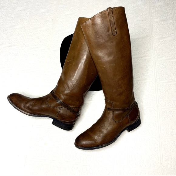 Frye Women's Lindsay Plate Knee-High Boot SZ 10B - Picture 2 of 8